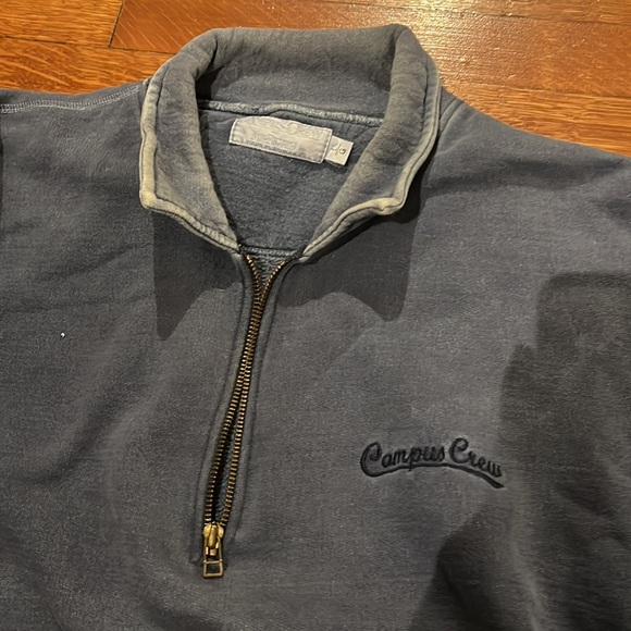 Vintage Campus-crew quarter zip - Picture 2 of 3
